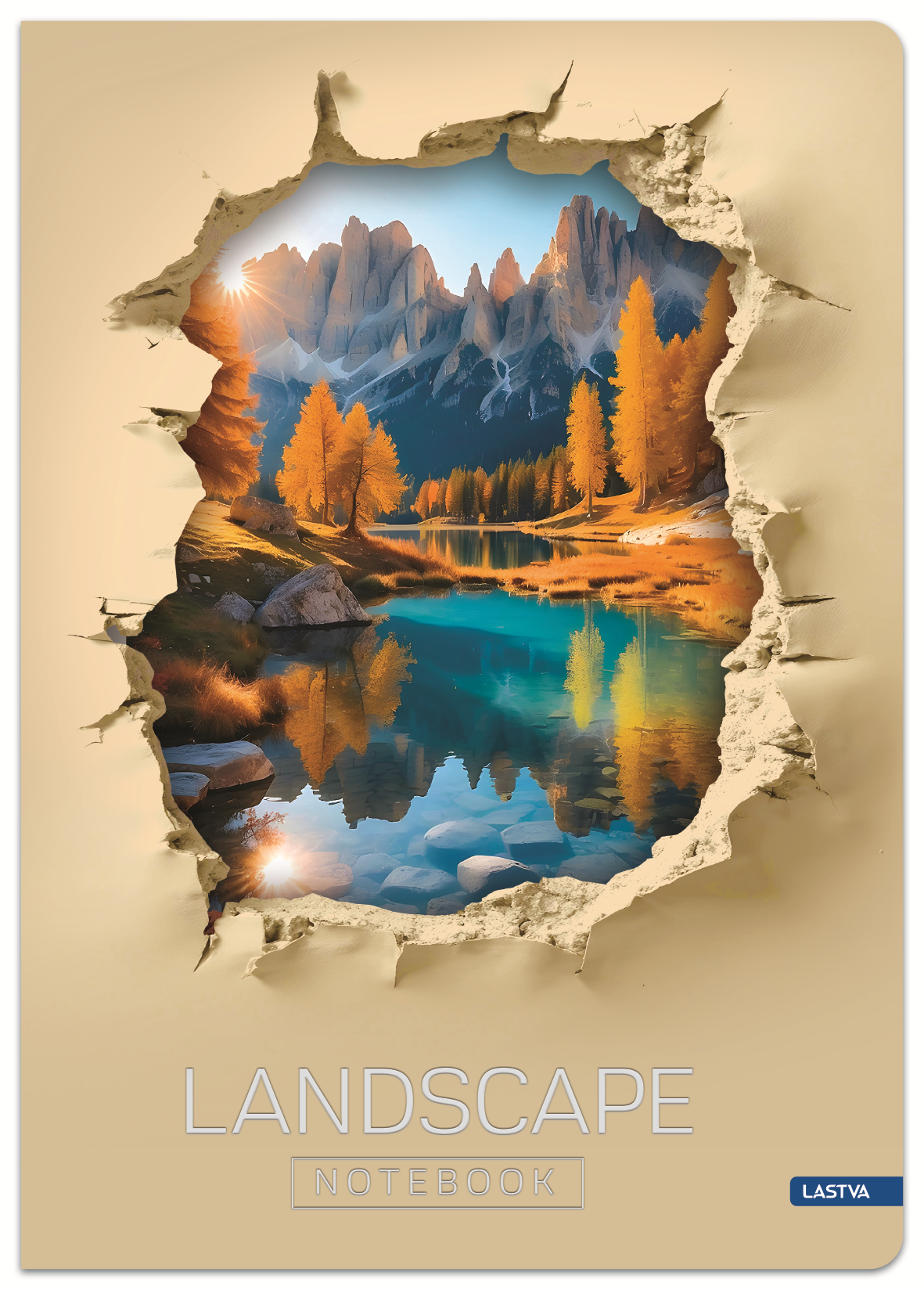 SVESKA TP 96 LISTOVA A4 KARO LANDSCAPE (više dezena) - Knjižara Riznica Beograd